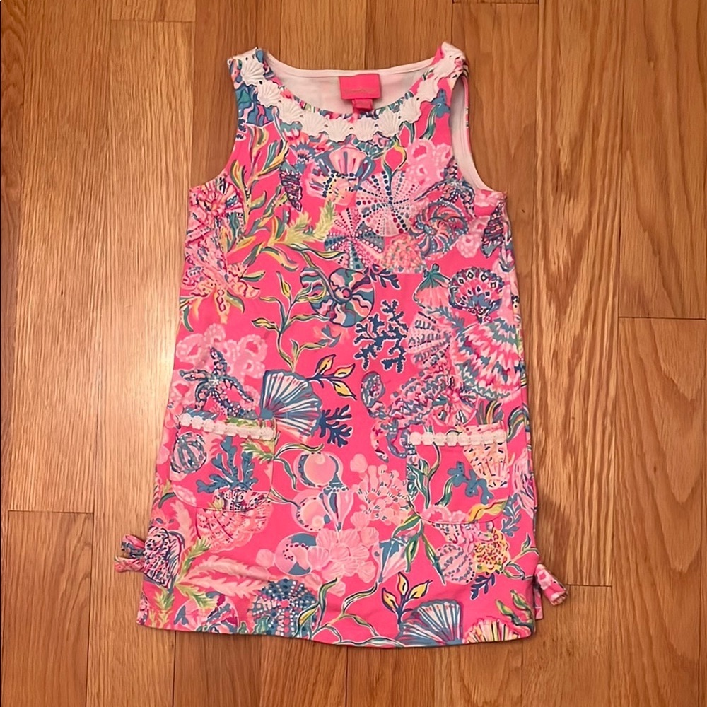 Lilly Pulitzer Vibrant Pink Sleeveless Dress